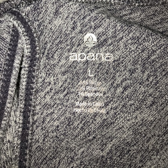 🍒3 for $12 - Apana Grey Mock Neck - Picture 3 of 5